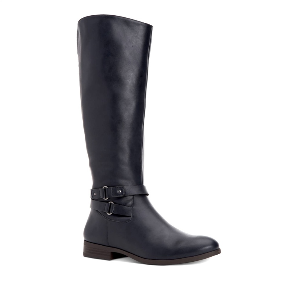 Style & Co Kindell black riding boots.